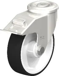 Produktfoto 1 von LEXR-POTH 160XR-FI BLICKLE Edelstahl-Lenkrolle mit Rückenloch