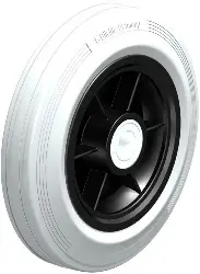 Produktfoto 1 von VPP 250/25K-SG BLICKLE Rad mit Standard-Vollgummireifen u. Kunststoff-Felge