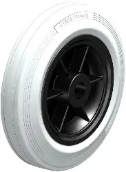Produktfoto 1 von VPP 250/25R-SG BLICKLE Rad mit Standard-Vollgummireifen u. Kunststoff-Felge