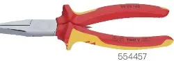 20 06 160 KNIPEX-VDE-Flachzange mit kurzen Backen