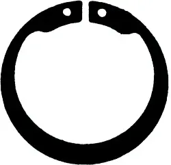 Produktfoto 1 von AV23-BLS SEEGER® V-Ring für Welle