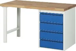 Produktfoto 1 von 03-7509I1-207R4S.11 Werkbank BASIC-7 - 7509I - BF B2000xT700xH840 mm