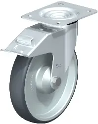 Produktfoto 1 von LE-TPA 200K-FI BLICKLE Stahlblech-Lenkrolle mit Anschraubplatte