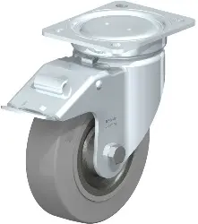 Produktfoto 1 von LU-SE 160K-FI-SG BLICKLE Stahlblech-Lenkrolle, schwere, geschlossene Ausf.