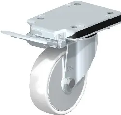 Produktfoto 1 von LK-PO 125XR-3-IS-FA BLICKLE Stahlblech-Lenkrolle, schwere Ausführung
