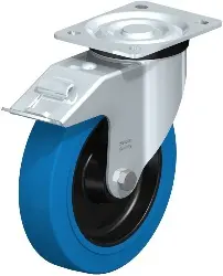 Produktfoto 1 von L-POEV 200XR-FI-SB BLICKLE Stahlblech-Lenkrolle, mittelschwere Ausführung