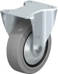 Produktfoto 1 von B-POEV 160XK-SG-FA BLICKLE Stahlblech-Bockrolle, mittelschwere Ausführung