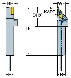 Produktfoto 1 von QSSVJCR1616E11HP SANDVIK T-Max U-Halter