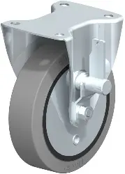 Produktfoto 1 von B-GEV 180K-TB-SG BLICKLE Bockrolle mit Trommelbremse