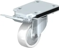 Produktfoto 1 von LK-SPO 100K-3-IS-FA BLICKLE Stahlblech-Lenkrolle, schwere Ausführung