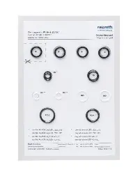 Produktfoto 1 von R961000358 Dichtungssatz DICHTUNGSSATZ SYDFE-2X/140V-K