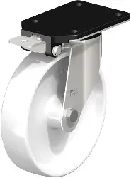 Produktfoto 1 von LEX-PO 200XR-IS BLICKLE Edelstahl-Lenkrolle mit Anschraubplatte