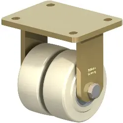 Produktfoto 1 von BSD-GSPO 100K BLICKLE Stahlgeschweißte Schwerlast-Doppel-Bockrolle