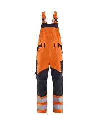 Produktfoto 1 von 288915135389 Multinorm Latzhose Inhärent HighVis Orange/Navy D120