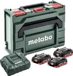 Produktfoto 1 von 685133000 Akku-Set LiHD 18 V, 3x 4.0 Ah inkl. ASC 55 im MetaLoc II