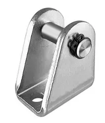 Produktfoto 1 von 81002320 Gabelbock mit Sicherungsring für Zylinderdurchmesser 20/25mm