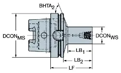 Produktfoto 1 von 392410EH4020045 SANDVIK COROMANT Werkzeughalter