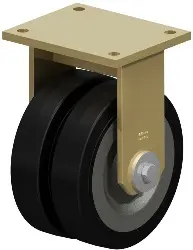 Produktfoto 1 von BSD-SE 200K-35 BLICKLE Stahlgeschweißte Schwerlast-Doppel-Bockrolle
