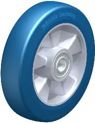 ALBS 200/20K BLICKLE Rad mit PU-Laufbelag Besthane Soft