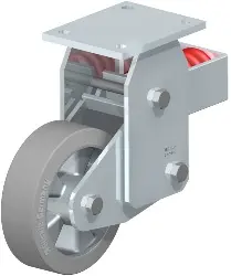 Produktfoto 1 von BHF-ALEV 160K-SG BLICKLE Stahlblech-Bockrolle, Schwerlast-Ausführung