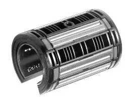Produktfoto 1 von 64605001 Offene Kugelbuchse KB-3-O, mit Deckscheiben f. Wellen-Ø 50mm