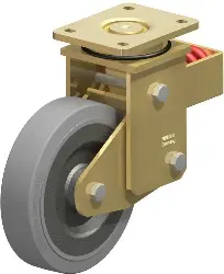 Produktfoto 1 von LSFN-SE 200K-SG BLICKLE Stahlgeschweißte Schwerlast-Lenkrolle mit Stahlfeder