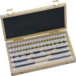 Produktfoto 1 von OWT38005 Parallelendmaß-Satz, Stahl Gen. 1, 32tlg.i.Etui