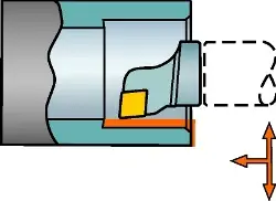 Produktfoto 1 von TI07-W4L-C09L-27A SANDVIK CoroTurn® 107 Schneidkopf zum Drehen