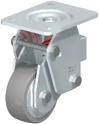 Produktfoto 1 von BHF-ALTH 101K-3-AS-FA BLICKLE Stahlblech-Bockrolle, Schwerlast-Ausführung