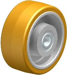GTH 140X59/20-68K BLICKLE Rad mit PU-Laufbelag Extrathane, mit Guss-Radkörper