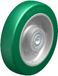 Produktfoto 1 von GST 200/20K BLICKLE Rad mit PU-Laufbelag Softhane, mit Guss-Radkörper