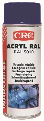 Produktfoto 1 von 31068-AA CRC Farb-Schutzlack, glanz ACRYLIC PAINT 5010 Enzianblau Spraydose 400 ml