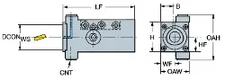 Produktfoto 1 von C4RC20855048 SANDVIK COROMANT CAPTO-Spanneinheiten