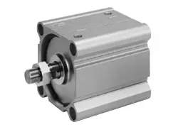 Produktfoto 1 von CDQ2B180TF-75DCMZ SMC Kompaktzylinder