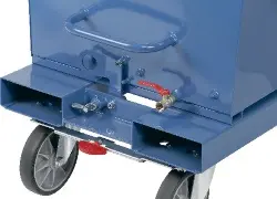 Produktfoto 1 von 4701A Muldenkipper 250l, blau mit Sieb u. Ablasshahn