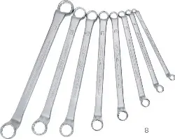 Produktfoto 1 von 630/12 Doppelringschlüssel-Satz 12teilig