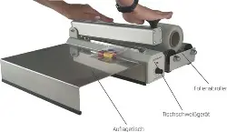 Produktfoto 1 von 13502 Tischschweissgerät 200 mm Standard