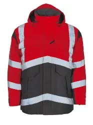 Produktfoto 1 von 09030-025-A494XL MASCOT Afife, Parka, High Vis rot, Gr.4XL