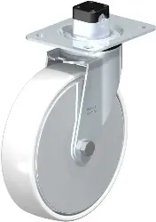 Produktfoto 1 von LE-PO 200R-CS11-FA BLICKLE Stahlblech-Lenkrolle mit Anschraubplatte