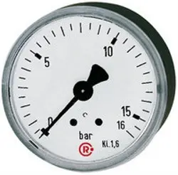Produktfoto 1 von 211/1-K 211/1-K, Standardmano, KS-G., G 1/4 hinten zentrisch, -1 / 0,0 bar, Ø 63