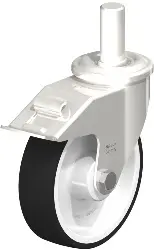 Produktfoto 1 von LEXZ-POTH 160G-FI BLICKLE Edelstahl-Lenkrolle mit Zapfen