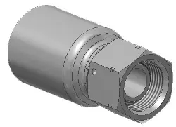 Produktfoto 1 von 1EA77-20-20 BSP Swivel Female with O-Ring straight
