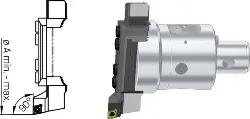 Produktfoto 1 von 354.136.220.012 Plattenhalter inkl.Dpl.+Abst. CC.. 1204.., A=136,0 -220,0 mm