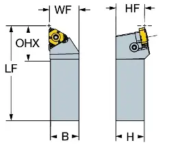 Produktfoto 1 von 266RFA203D SANDVIK U-LOCK Halter