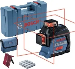 Produktfoto 1 von 0601063S00 Linienlaser, 3 Ebenen, rot GLL 3-80 -BOSCH-