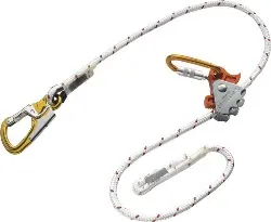 Produktfoto 1 von 4030281052845 Halteseil Ergogrip SK12 1,5 m, Karabiner 'Attack'