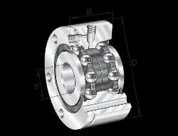 Produktfoto 1 von 0016004190000 INA Axial-Schrägkugellager ZKLF1255-2RS-XL