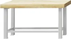 Produktfoto 1 von 9991160001 Schwerlast-Arbeitstisch 1500 × 700 × 900 mm - ANKE -