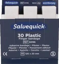 1009296V Wasserfest. Fingerv. 6 Refills á 30 Fingerverbände Salvequick