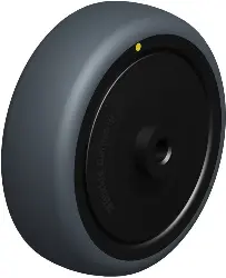 Produktfoto 1 von TPA 102/8K-ELS-FK BLICKLE Rad mit thermoplastischem Gummi-Laufbelag